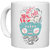 UDNAG White Ceramic Coffee / Tea Mug 'Not only for music | Radio, Rose, Music, Pen, Pencil' Perfect for Gifting [330ml]