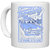 UDNAG White Ceramic Coffee / Tea Mug 'Travelling | To travel is to live' Perfect for Gifting [330ml]