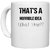 UDNAG White Ceramic Coffee / Tea Mug 'Time | Thats a horrible idea' Perfect for Gifting [330ml]