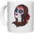 UDNAG White Ceramic Coffee / Tea Mug 'Illustration | Female Zombie' Perfect for Gifting [330ml]