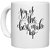 UDNAG White Ceramic Coffee / Tea Mug 'Joy is the best makeup' Perfect for Gifting [330ml]
