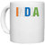 UDNAG White Ceramic Coffee / Tea Mug 'Independence Day Republic Day | INDIA' Perfect for Gifting [330ml]
