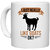 UDNAG White Ceramic Coffee / Tea Mug 'Goat | i just really like goats ok' Perfect for Gifting [330ml]