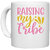 UDNAG White Ceramic Coffee / Tea Mug 'RAISING MY TRIBE' Perfect for Gifting [330ml]