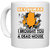 UDNAG White Ceramic Coffee / Tea Mug 'Mouse | Hey Human I brought you' Perfect for Gifting [330ml]