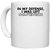 UDNAG White Ceramic Coffee / Tea Mug '| in my defense i was left unsupervised' Perfect for Gifting [330ml]