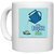 UDNAG White Ceramic Coffee / Tea Mug 'Books | Only books can heal' Perfect for Gifting [330ml]