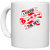 UDNAG White Ceramic Coffee / Tea Mug 'Couple | i found the key' Perfect for Gifting [330ml]