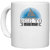 UDNAG White Ceramic Coffee / Tea Mug 'Boating | Rise to the top' Perfect for Gifting [330ml]
