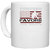 UDNAG White Ceramic Coffee / Tea Mug 'Military | Fortune favors the brave' Perfect for Gifting [330ml]