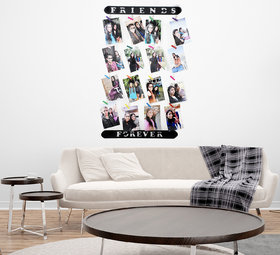 Khush Its Amazing  Wood Friends Forever Picture Photo Frame for Wall Decor Photos Artworks Prints Multi Pictures Organiz