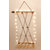 Khush Its Amazing Wooden Hanging Multi Cross 2 Stick Pine Photo Display Picture Frame  with Wood Clips LED Light