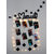 Khush Its Amazing Wooden Moments With Squre Heart Hanging Up down With LED Light Photo Display Picture Frame Collage Pic