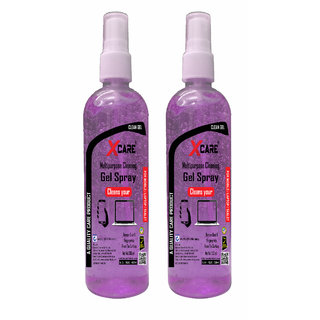 Xcare Multipurpose Cleaning Gel Spray 100 ml x 2   pcs