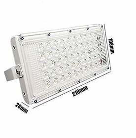 High Power 50WATT Ultra Thin Slim LED Flood Indoor/Outdoor Cool Day Light IP66 IP6667/50