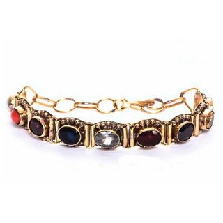 NATURAL STONE NAVRATAN BRACELET FOR MAN  WOMAN