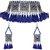 Alloy Silver Jewel Set  (Blue)