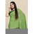 SVB Saree Green Georgette Printed Saree With Blouse