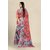SVB Saree Red Georgette Printed Saree With Blouse