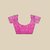 SVB Saree Pink Georgette Printed Saree With Blouse