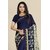 SVB Saree Blue Georgette Printed Saree With Blouse