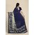 SVB Saree Blue Georgette Printed Saree With Blouse