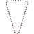 Rudraksh Mala with silver platad Chain For Women And Girls