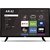 AKAI 80 cm (32 inches) HD Ready Smart LED TV AKLT32S-D329W (Black) (2021 Model)