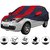 Allextreme TAB5004 Car Body Cover Compatible with Tata Aria Indoor Outdoor Body Protection (Navy Blue  Red with Mirror)