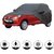 Allextreme A7004 Car Body Cover Compatible with Maruti Suzuki Alto Indoor Outdoor Body Protection (Grey with Mirror)