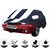 Allextreme MSS5005 Car Body Cover Compatible with Maruti Suzuki Esteem  Body Protection (Navy Blue  White with Mirror)