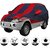 Allextreme MPB5004 Car Body Cover Compatible with Mitsubishi New Pajero  Body Protection (Navy Blue  Red with Mirror)