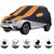 Allextreme RDP5003 Car Body Cover Compatible with Renault Duster  Body Protection (Navy Blue  Orange with Mirror)