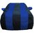 Allextreme TQZ5002 Car Body Cover Compatible with Toyota Qualis  Body Protection (Navy Blue  Blue with Mirror)