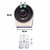 AllExtreme EXASHB2 Super Loud Air Siren 12V Horn Kit with 22 Magic Sounds Speaker for Car Bike(2 PCS,Multicolour)