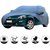 Allextreme FPV5001 Car Body Cover with Fiat Punto Custom Fit Body Protection (Blue with Mirror)
