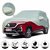 Allextreme H7003 Car Body Cover with MG Hector Custom Fit Body Protection (Silver with Mirror)