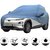 Allextreme HKP5001 Car Body Cover with Hyundai Kona Custom Fit Body Protection (Blue with Mirror)