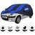 Allextreme DM5002 Car Body Cover with Daewoo Matiz Custom Fit Body Protection (Navy Blue  Blue with Mirror)