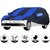 Allextreme VAK5002 Car Body Cover with Volkswagen Ameo Custom Fit Body Protection (Navy Blue  Blue with Mirror)