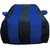 Allextreme SLE5002 Car Body Cover with Skoda Laura Custom Fit Body Protection (Navy Blue  Blue with Mirror)