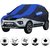 Allextreme TNG5002 Car Body Cover with Tata Nexon Custom Fit Body Protection (Navy Blue  Blue with Mirror)