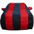 Allextreme VTK5004 Car Body Cover with Volkswagen Tiguan Custom Fit Body Protection (Navy Blue  Red with Mirror)