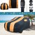 Allextreme TB5003 Car Body Cover with Tata Bolt Custom Fit Body Protection (Navy Blue  Orange with Mirror)
