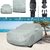Allextreme TT7003 Car Body Cover with Tata TIAGO Custom Fit Body Protection (Silver with Mirror)