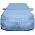 Allextreme VVZ5001 Car Body Cover with Volvo V40 Custom Fit Body Protection (Blue with Mirror)