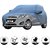 Allextreme CB5002 Car Body Cover with Chevrolet Beat Custom Fit Body Protection (Navy Blue  Blue with Mirror)