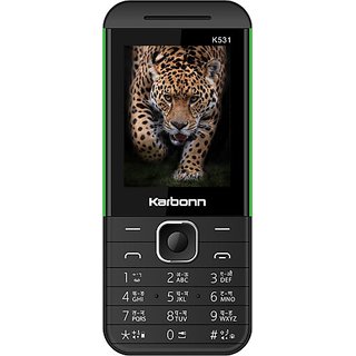 Karbonn K531 (Black  Green)