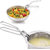 JISUN Stainless Steel Utility Pakkad and Wire Grater and Egg Whisk and Pizza Cutter and Potato Masher For Kitchen Tool