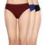 SHARBAV Premium Women Plain Panties/Jatti/Brief Pack of 5 Nos